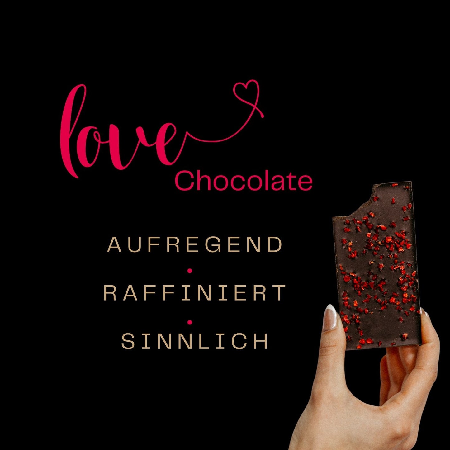 
                  
                    LOVE BOX - Love Chocolate - Bundle 3er Set - Liebes Schokolade
                  
                