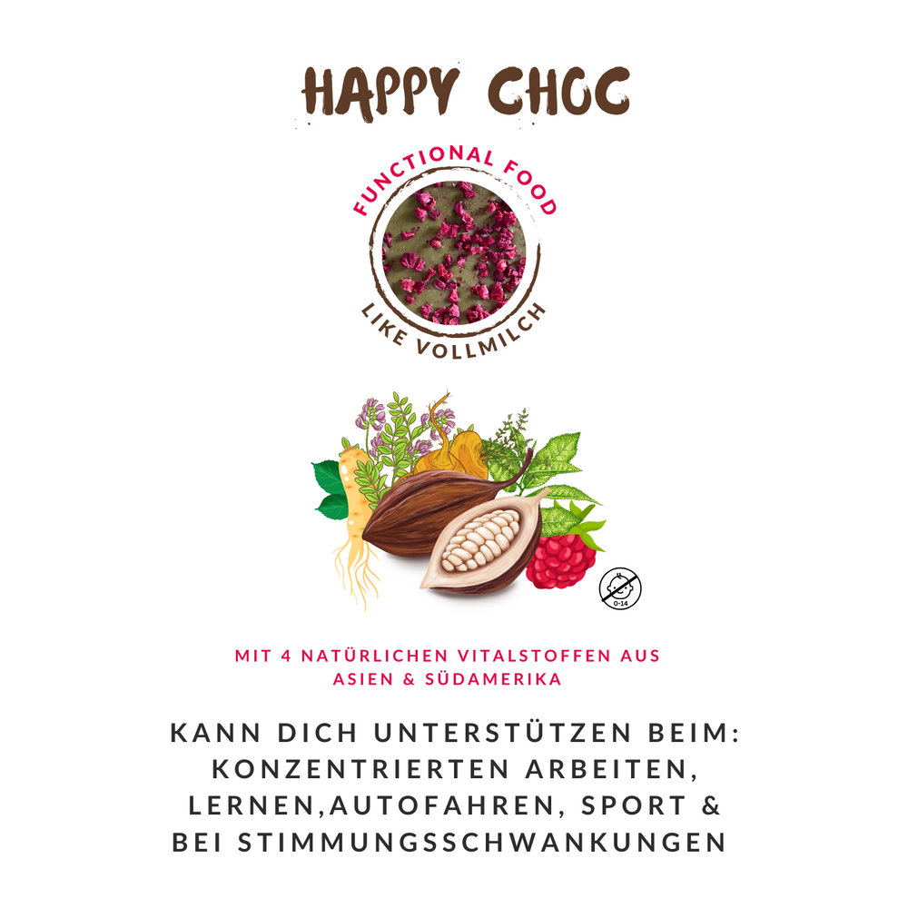 
                  
                    HAPPY CHOC -  Schokoladentafel (like Vollmilch)
                  
                